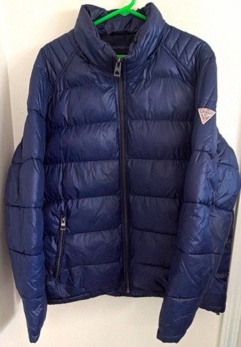 Guess giubbotto uomo blu - giubbotto,