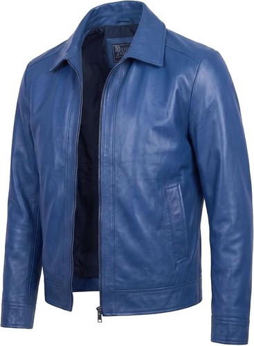 Giacca pelle uomo vera - giacca,