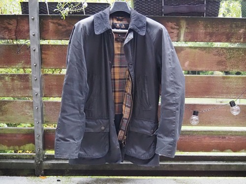 Giacca cerata barbour ashby - giacca,