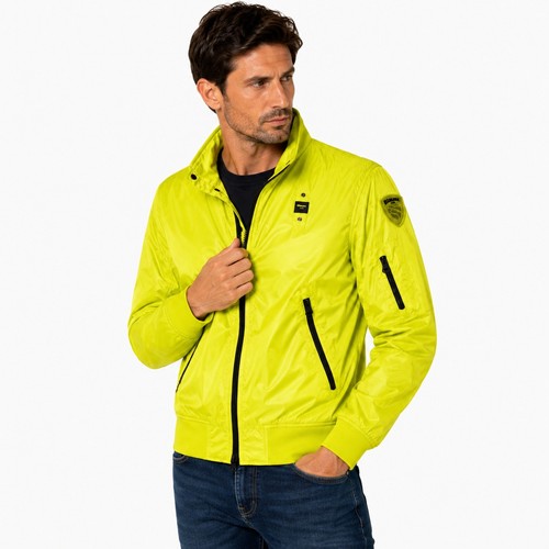 Blauer giubbino uomo giallo - giubbino,
