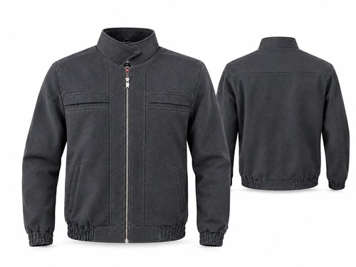 Giubbotto bomber uomo grigio