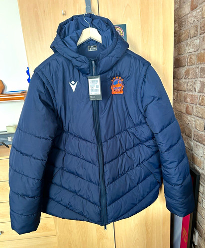 Linfield macron uomo - macron, navy